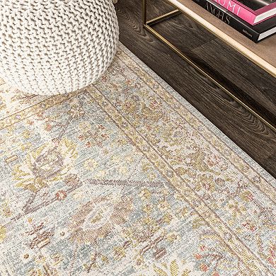 Alba Modern Faded Peshawar Area Rug