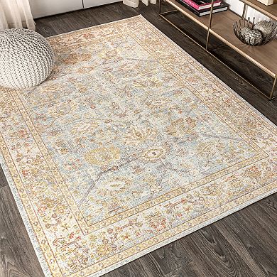 Alba Modern Faded Peshawar Area Rug