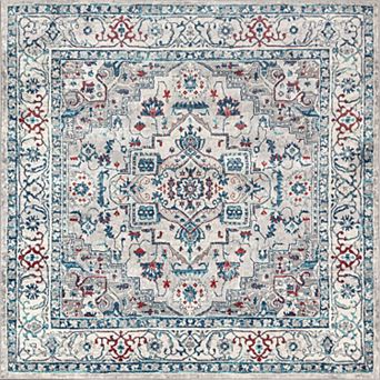 Edison Modern Vintage Medallion Area Rug