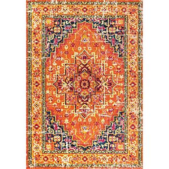 Brooklyn Geometric Medallion Area Rug