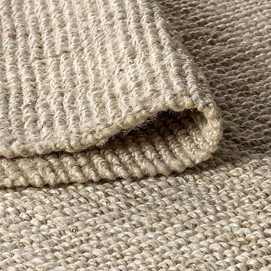 Pata Hand Woven Chunky Jute Area Rug