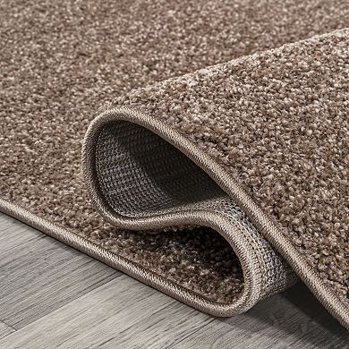 Haze Solid Low-pile Area Rug