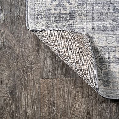 Kasbah Modern Vintage Medallion Area Rug