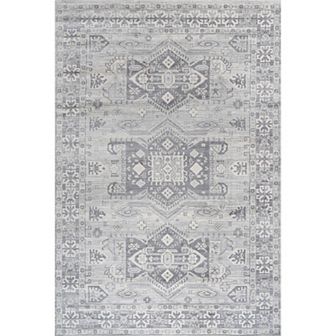 Kasbah Modern Vintage Medallion Area Rug