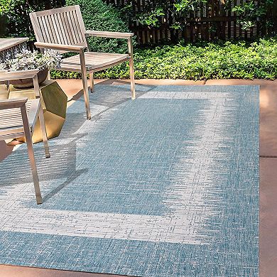 Scandi Minimalist Border Indoor/outdoor Area Rug
