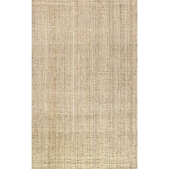 Hiro Hand Woven Chunky Jute Area Rug