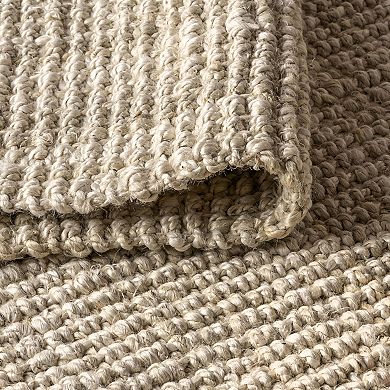 Hiro Hand Woven Chunky Jute Area Rug