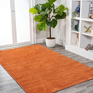 Haze Solid Low-pile Area Rug