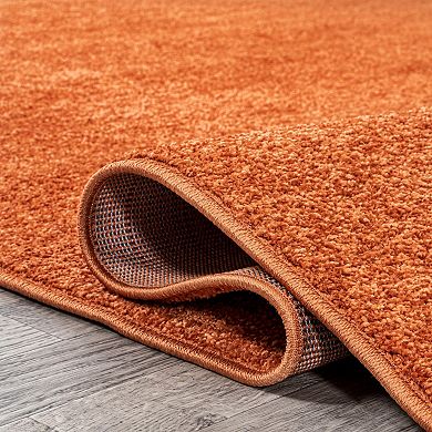 Haze Solid Low-pile Area Rug