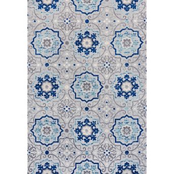 Mediterranean Medallion Indoor/outdoor Area Rug