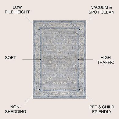 Modern Vintage Moroccan Traditional Area Rug
