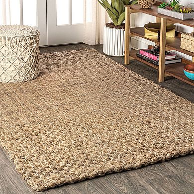 Estera Hand Woven Boucle Chunky Jute Area Rug