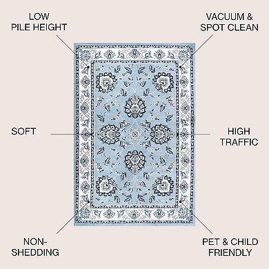 Cherie French Cottage Area Rug