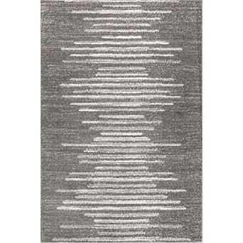 Aya Berber Stripe Geometric Area Rug