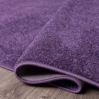 Haze Solid Low-pile Area Rug