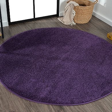 Haze Solid Low-pile Area Rug