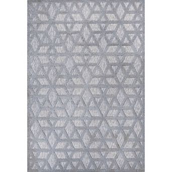 Talaia Neutral Geometric Indoor/outdoor Area Rug