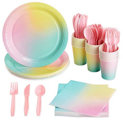 Pastel plate set best sale