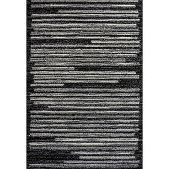 Khalil Modern Berber Stripe Area Rug