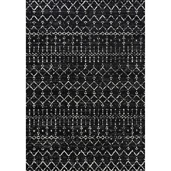 Moroccan Hype Boho Vintage Diamond Area Rug