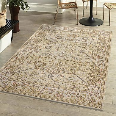 Alba Modern Faded Peshawar Area Rug