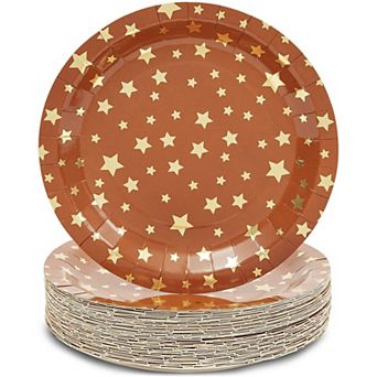 Twinkle Twinkle Little Star Baby Shower Plates (9 In., 48-pack)