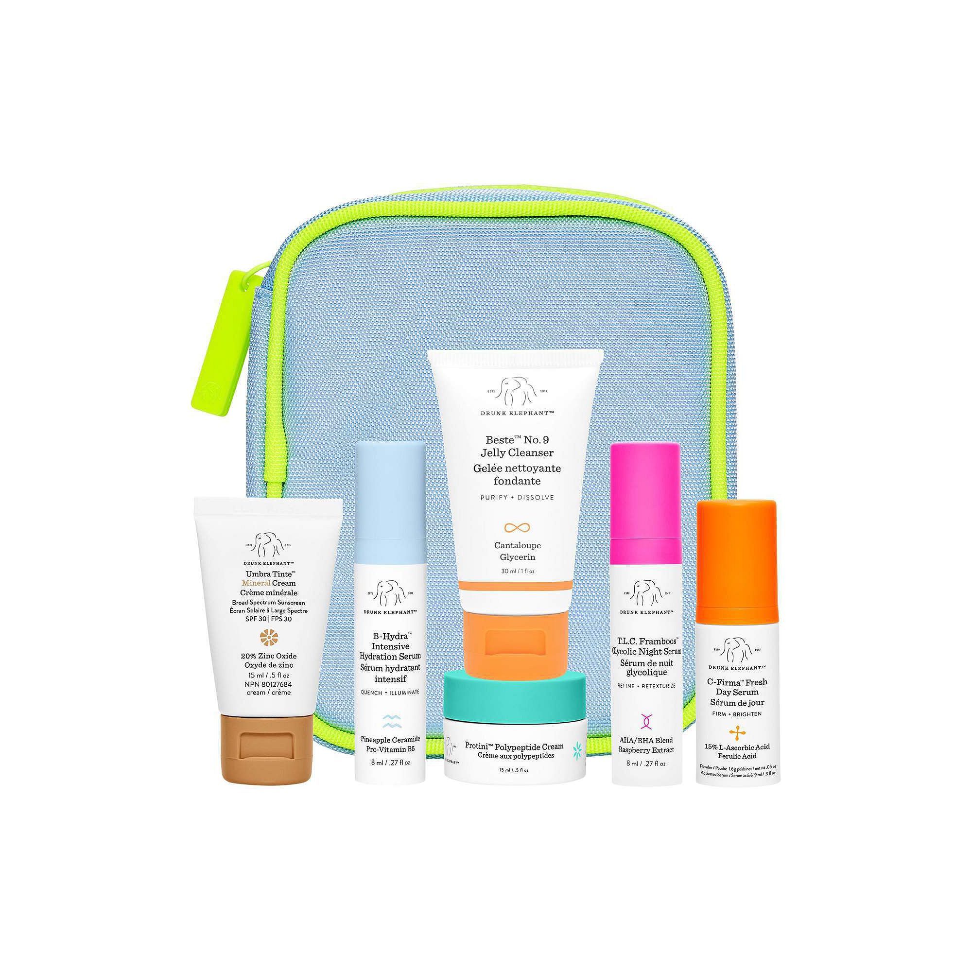 Drunk Elephant The Littles Travel Skincare Set, None