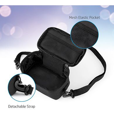 Hp Sprocket Panorama Portable Color Label Printer & Photo Printer Craft Bundle With Case