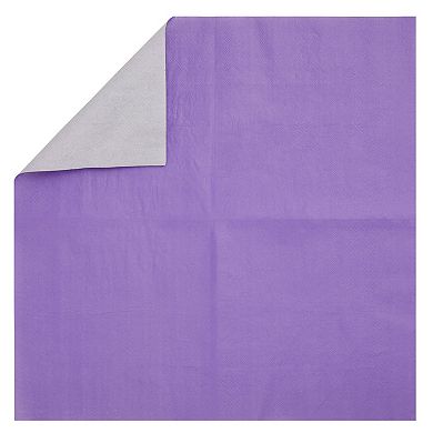 72 Pieces Of Purple Party Supplies For Birthday Decorations, Serves 24