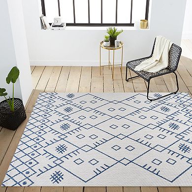 Boho Moroccan Indoor/outdoor Area Rug