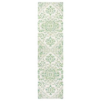 Estrella Bohemian Medallion Textured Weave Indoor/Outdoor Area Rug