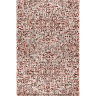 Estrella Bohemian Medallion Textured Weave Indoor/Outdoor Area Rug