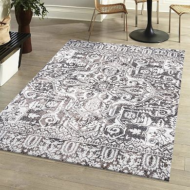 Scala Grand Medallion Ornate Area Rug