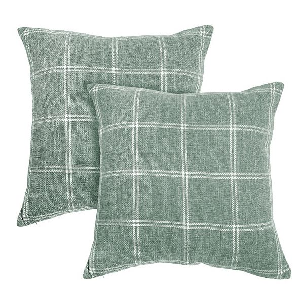 Sheffield Home Woven Chenille Throw Pillows 2piece Set