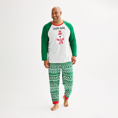 Big Tall Jammies For Your Families® Bear Pajama Top Pajama