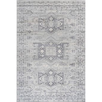 Kasbah Modern Vintage Medallion Area Rug