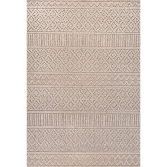 Ormond High-low Modern Trellis Geometric Area Rug