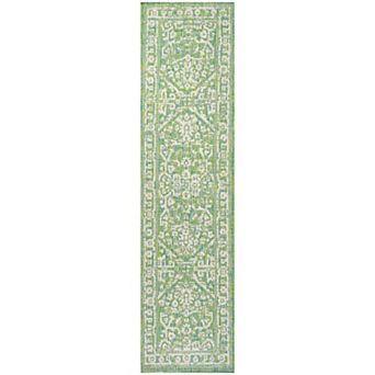 Malta Bohemian Medallion Textured Weave Indoor/outdoor Area Rug