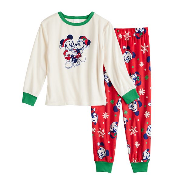 Disney's Mickey Mouse Boys 4-12 Top & Bottoms Pajama Set by Jammies For Your Families® - Multi (4)