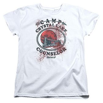 Friday The 13th Camp Counselor Victim Short Sleeve Womens T-shirt