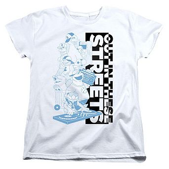 Sesame Street Out In These Streets Short Sleeve Women´s Tee