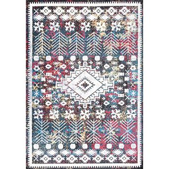 Dhiya Distressed Kilim Area Rug