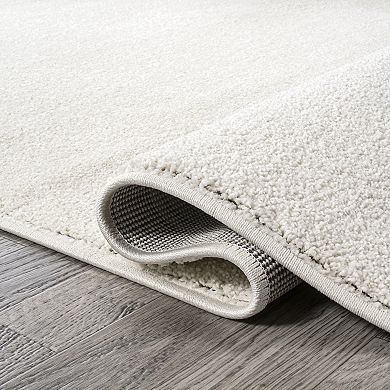 Haze Solid Low-pile Area Rug