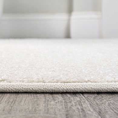 Haze Solid Low-pile Area Rug