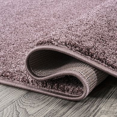 Haze Solid Low Pile Area Rug
