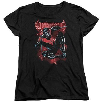 Batman Nightwing Short Sleeve Womens T-shirt