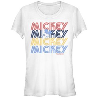 Disney's Mickey Mouse The Original Juniors' Graphic Tee