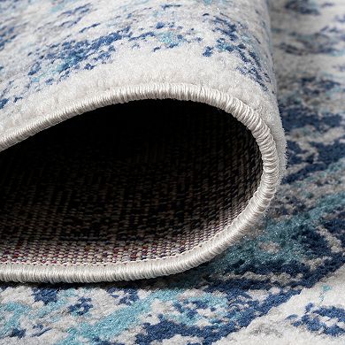 Indhira Ornate Medallion Area Rug
