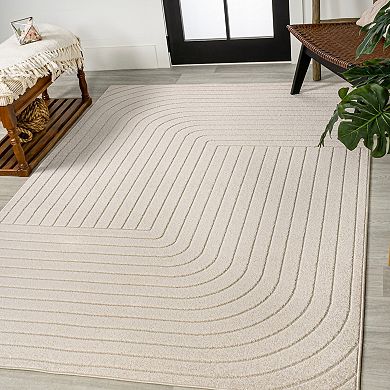 Odense Minimalist Angle Geometric Area Rug