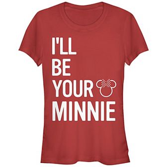 Disney's Minnie Mouse I'll Be Your Minnie Mouse Juniors' Graphic Tee